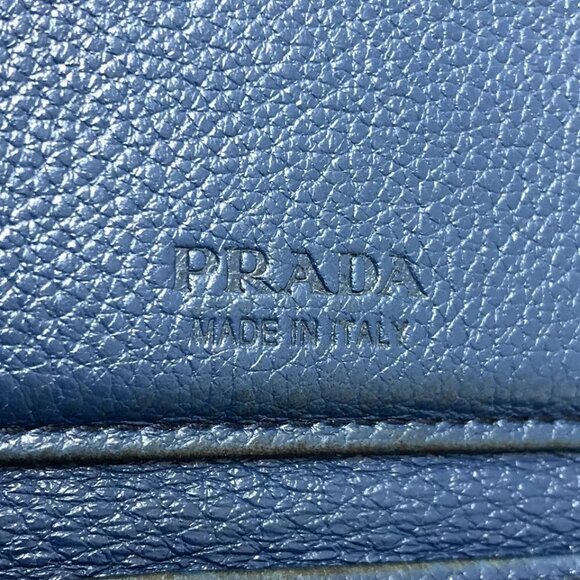 PRADA logo Business Card Holder Pass Case Card Case Card Slot Card Case - Picture 12 of 16
